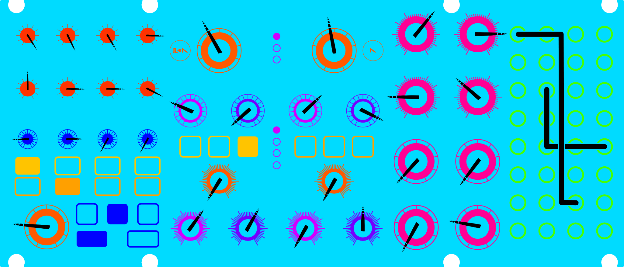 Teaser patch diagram for Moog Subharmonicon