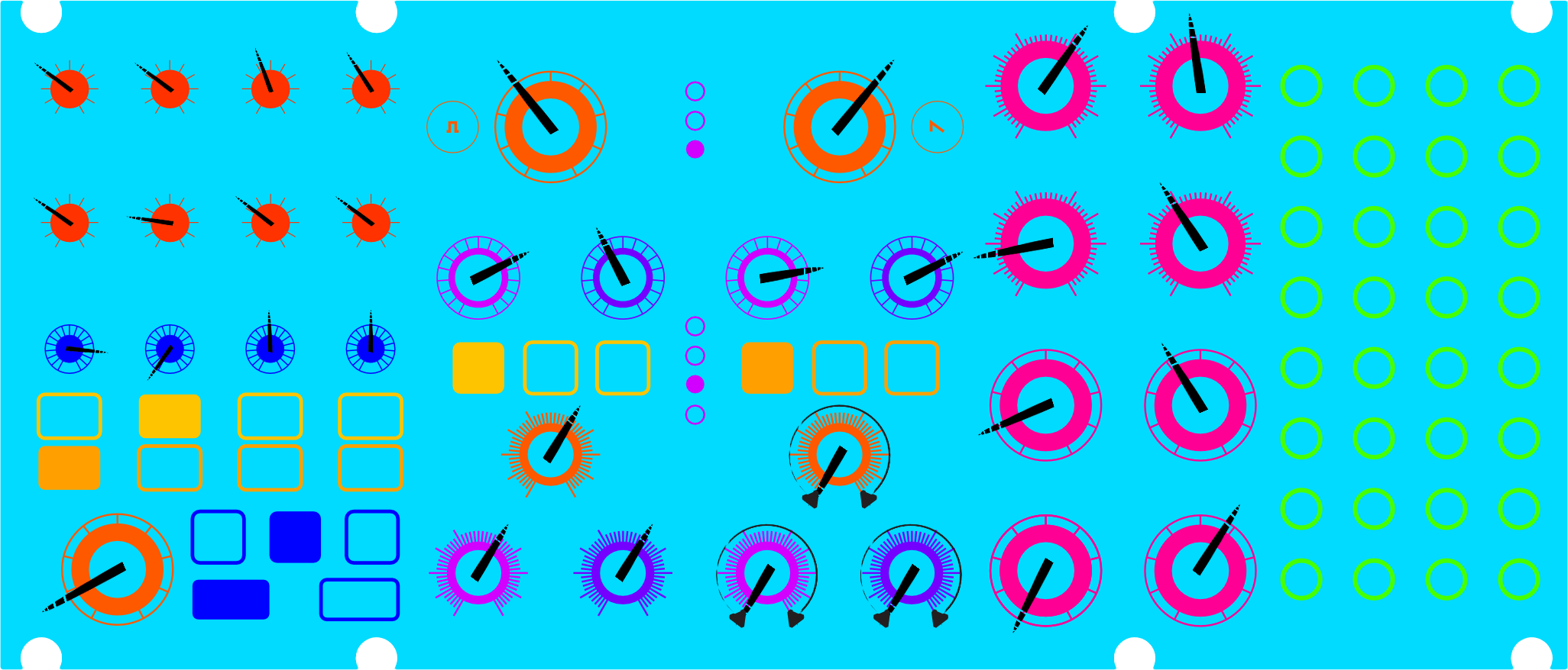 This Patch Will Kill You patch diagram for Moog Subharmonicon
